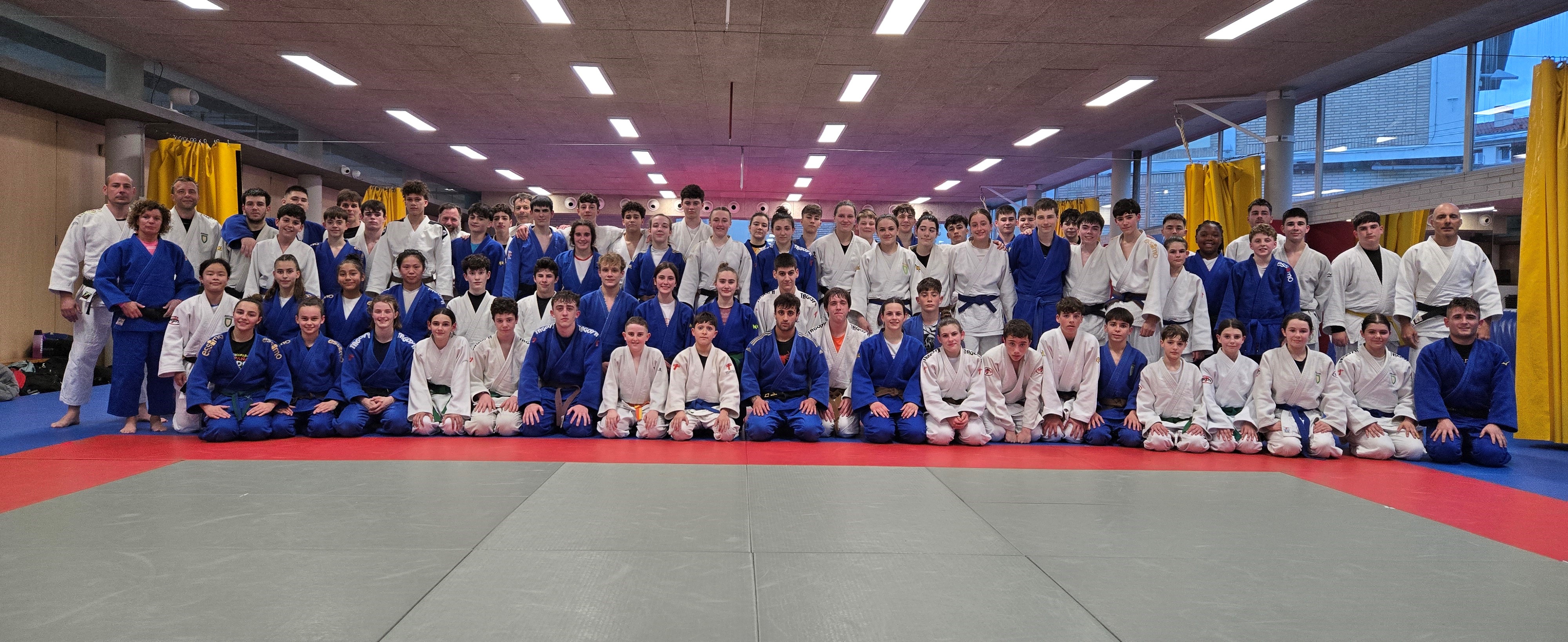 Numerosa participaci&oacute;n en el Stage de Judo de Semana Santa. Pamplona 16 y 17 de abril  de 2025